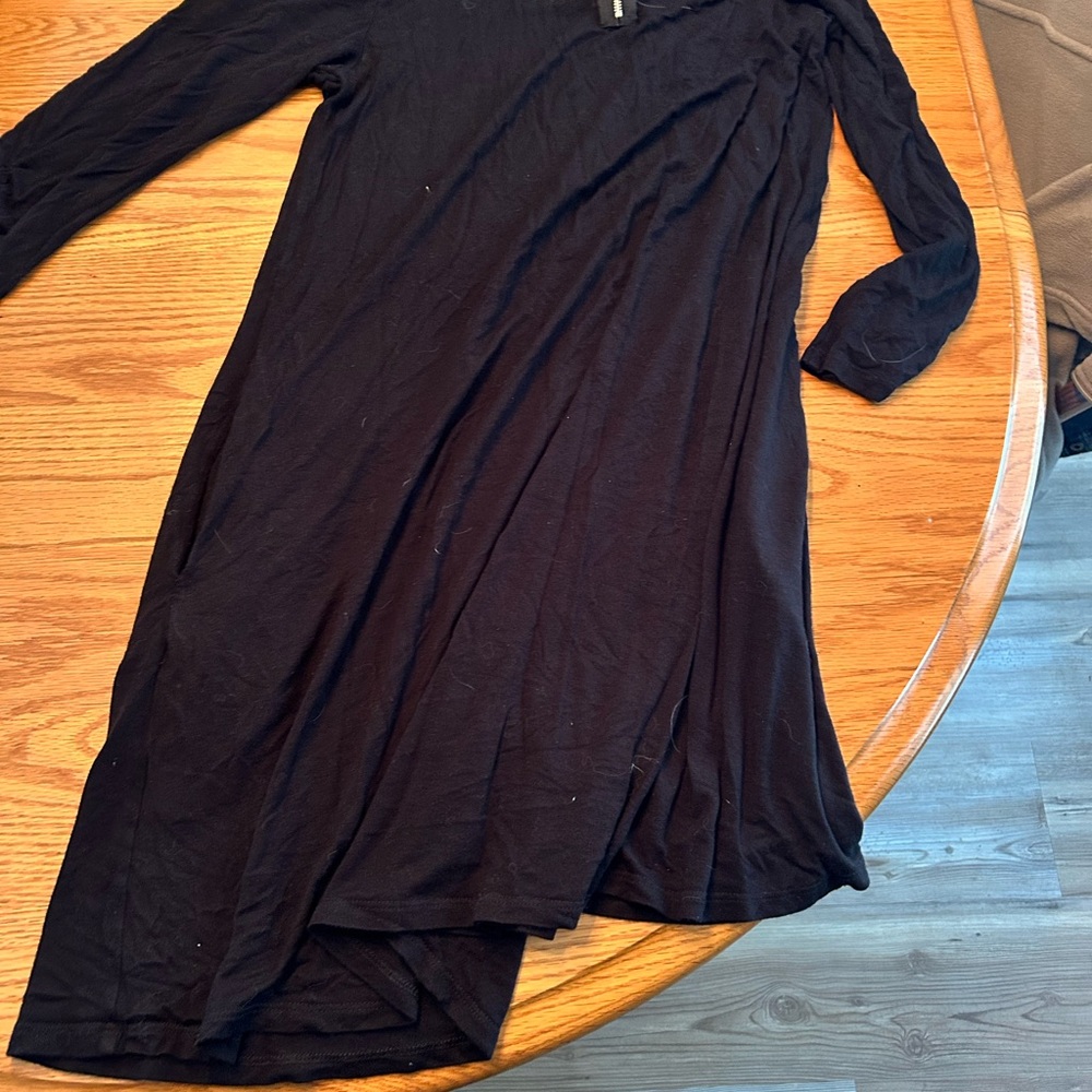 Vanity Classic Black Long Sleeve Dress